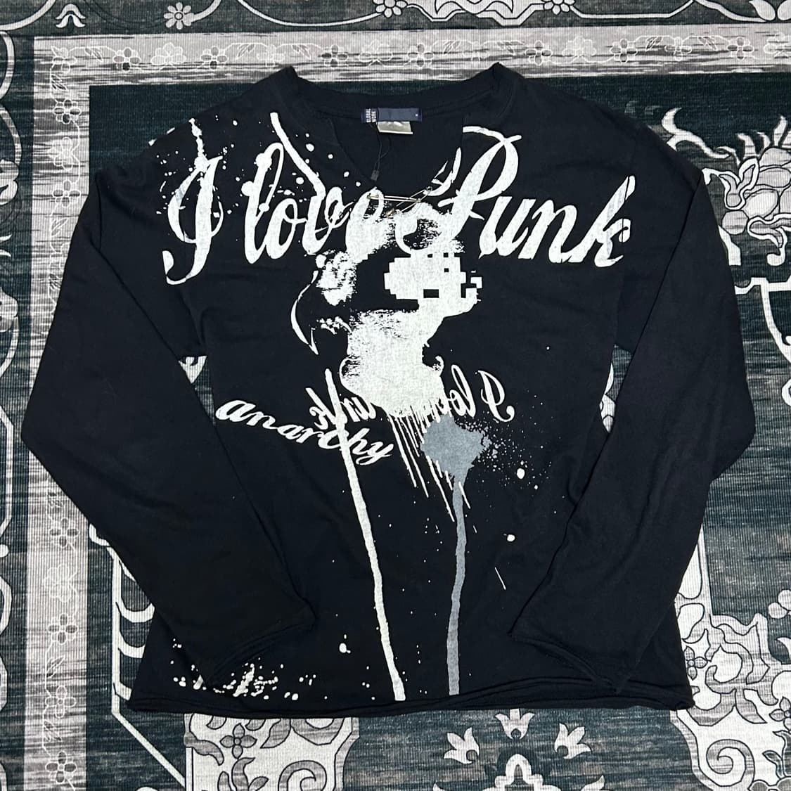 JPN 00s Vkei Tshirts Y2K 펑크 빈티지 상품이미지2