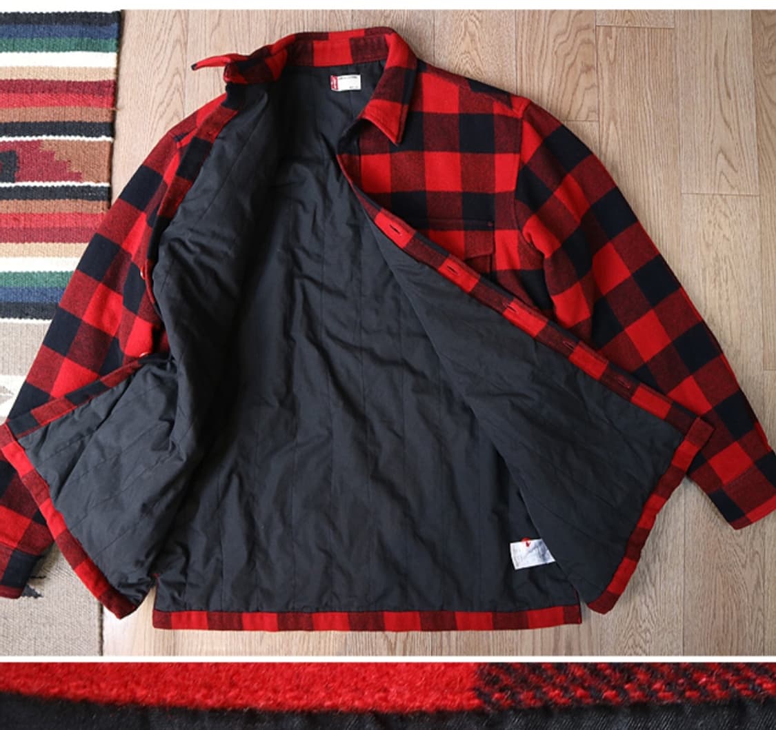 04S LEVIS 리바이스 61069 타탄 체크 울 자켓

L 상품이미지8