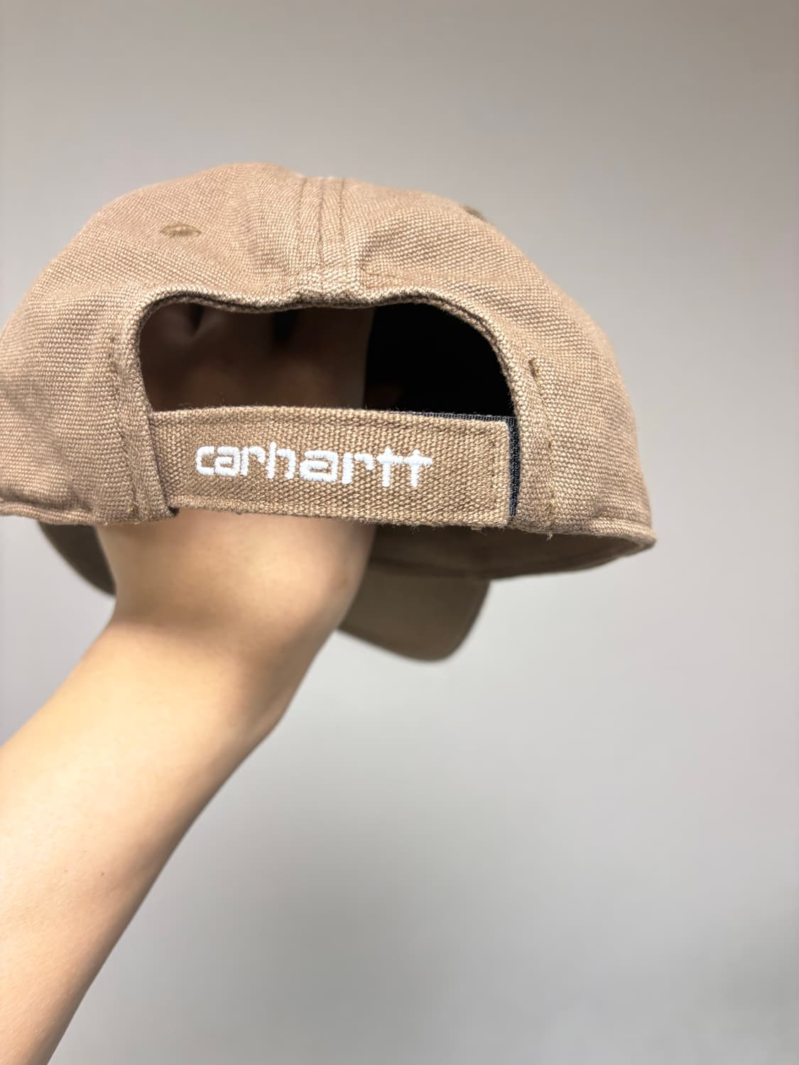 칼하트WIP 캔버스 6패널 모자 상품이미지4