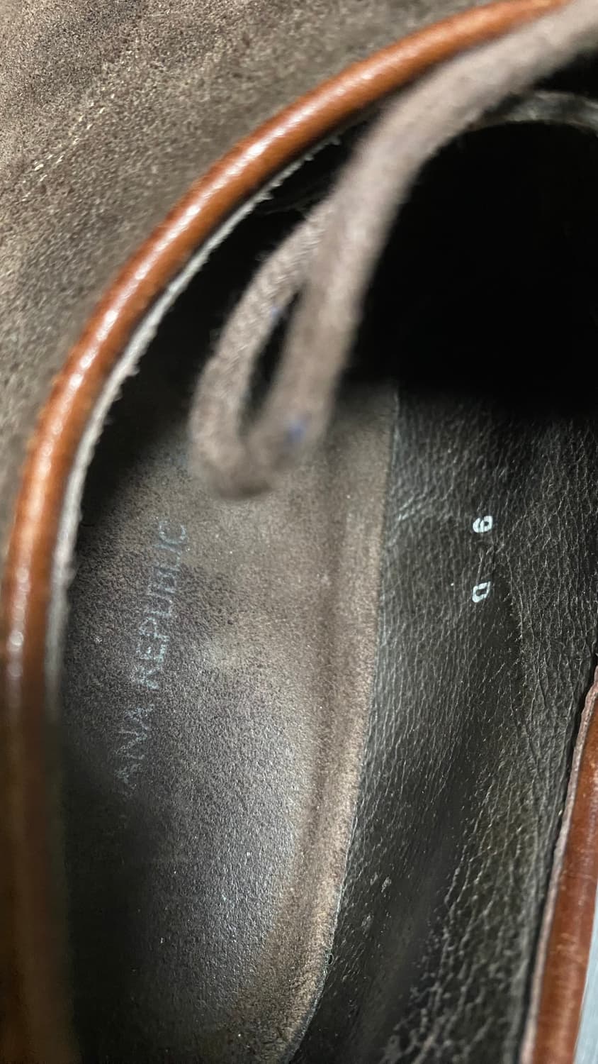 바나나리퍼블릭 핸드메이드 이태리 한정판 9  270 알든 rrl 더비 상품이미지7