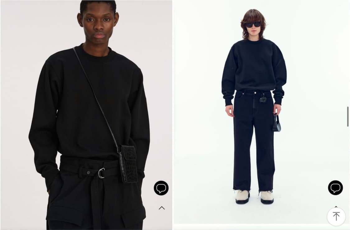 렉토 맨투맨 M 상품이미지2