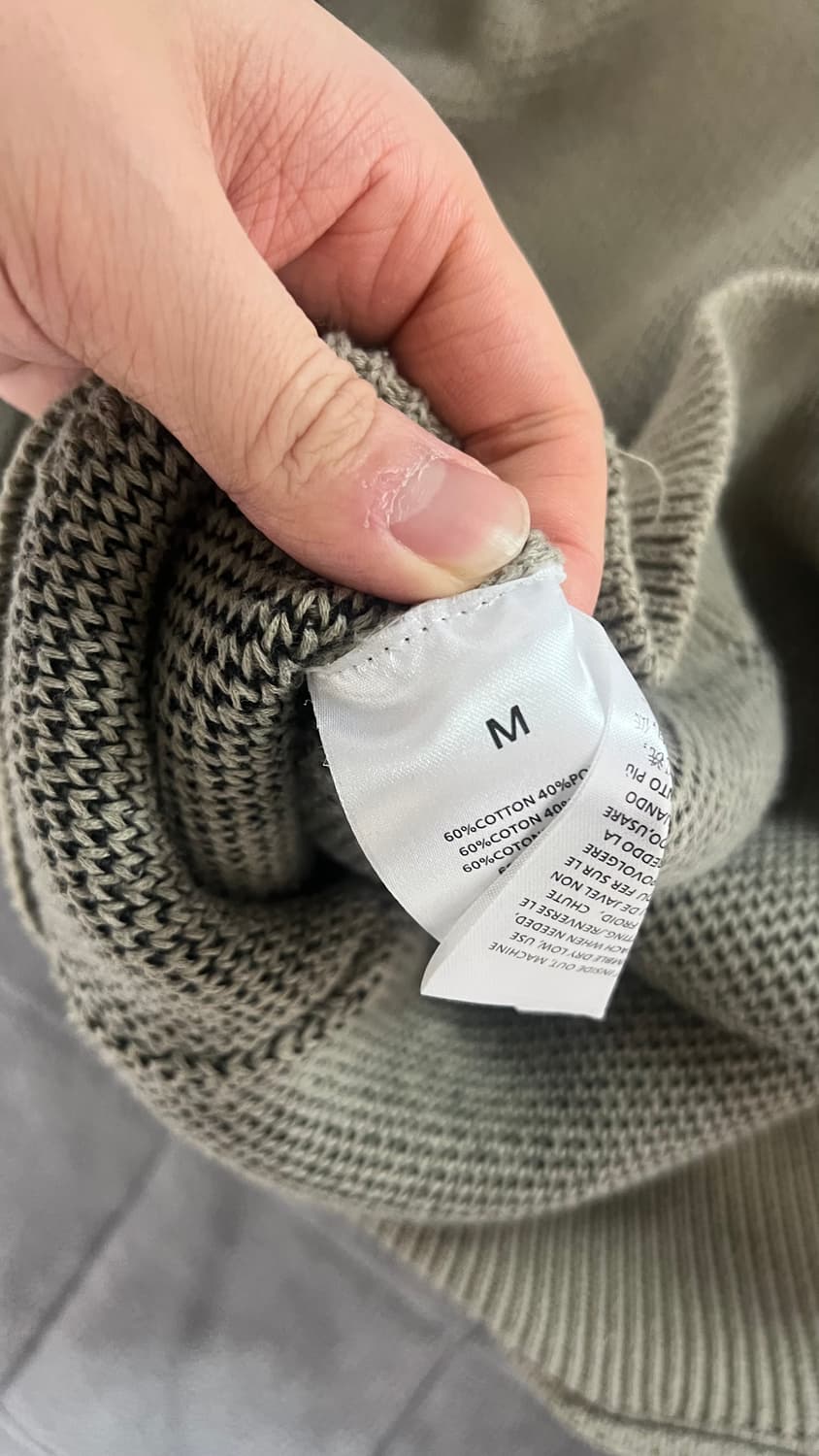 피오갓 에센셜 니트 후드 m사이즈 상품이미지4