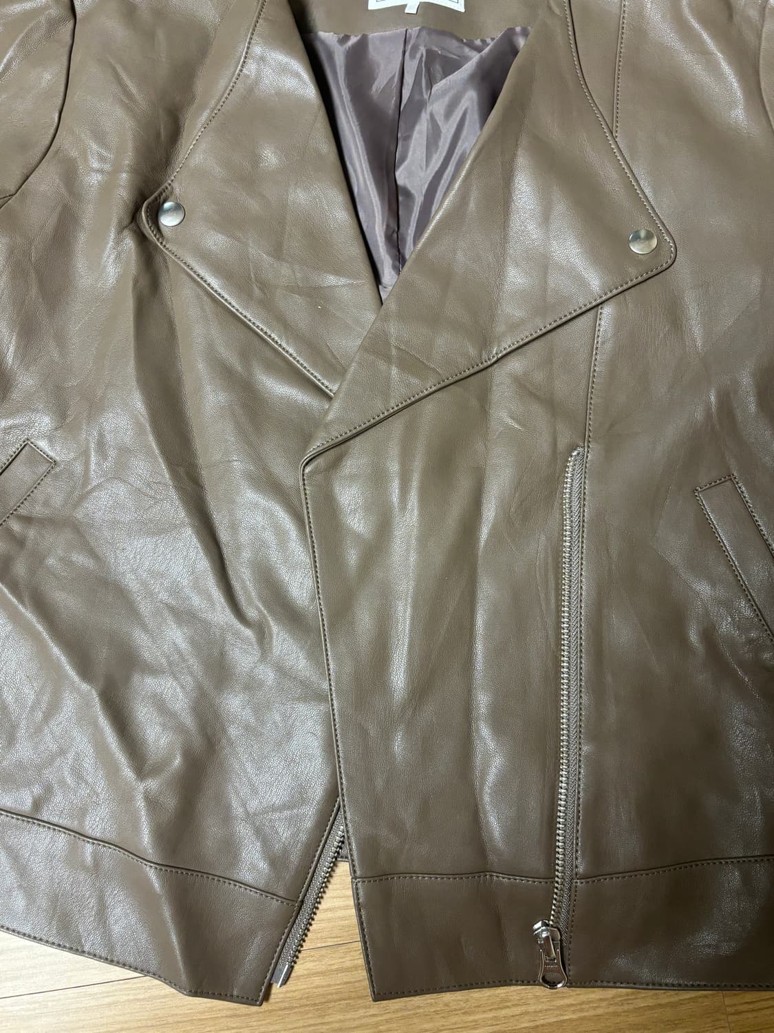 재패니즈 레더 자켓 상품이미지6