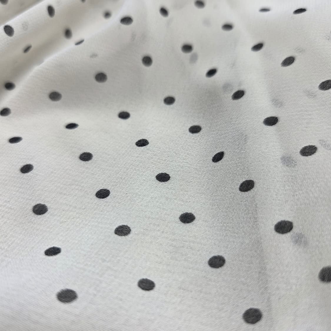 하구미 아메카지 미니 도트 스카프 상품이미지2