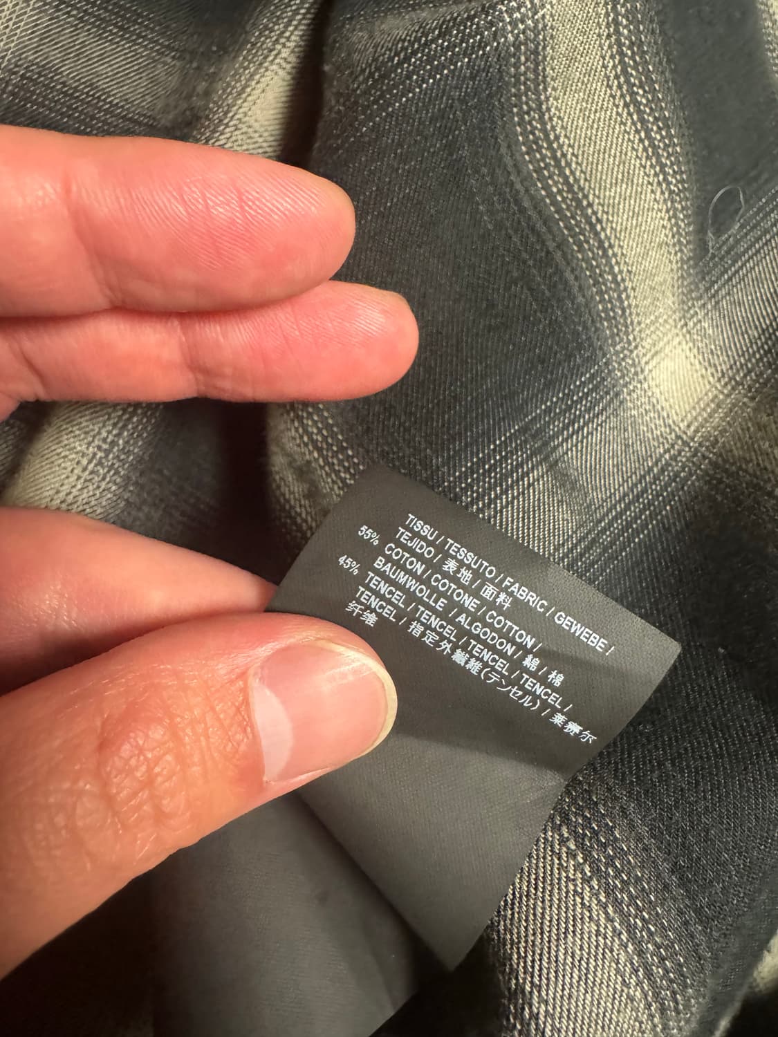 생로랑 플란넬 셔츠 42 상품이미지5