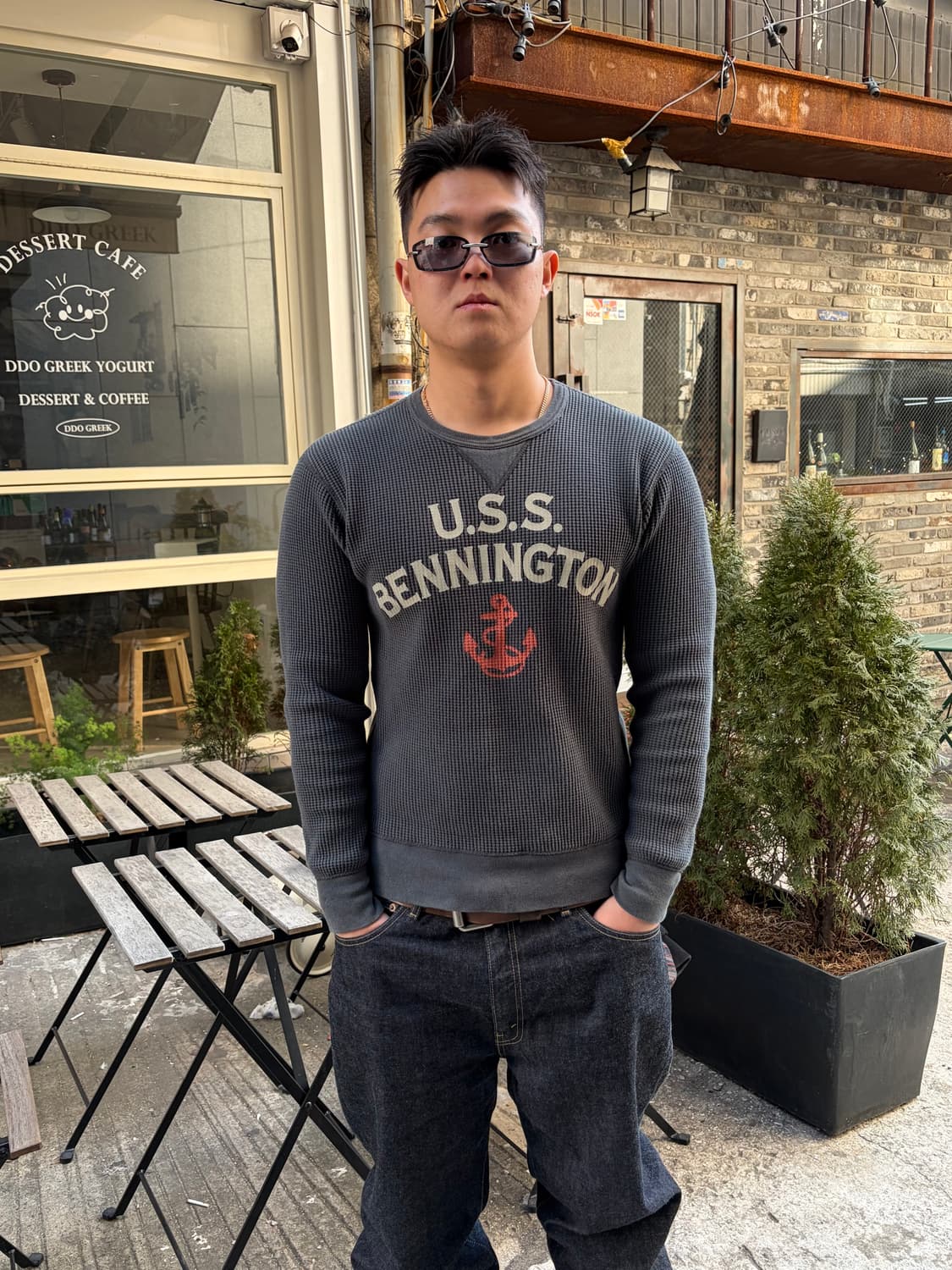 Toys Mccoy’s U.S.S print waffle sleeve 상품이미지2