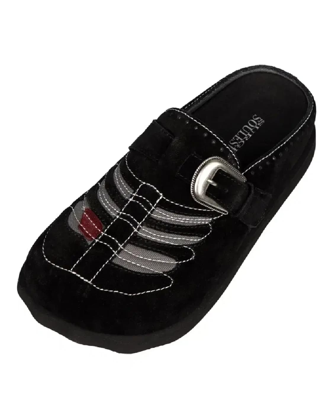 [260] 써저리 × 쏘유레슈어 SS10 블랙 뮬 상품이미지1