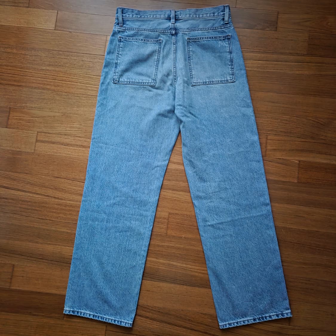 유니클로 JW앤더슨 스트레이트 진 63블루 31사이즈 상품이미지2