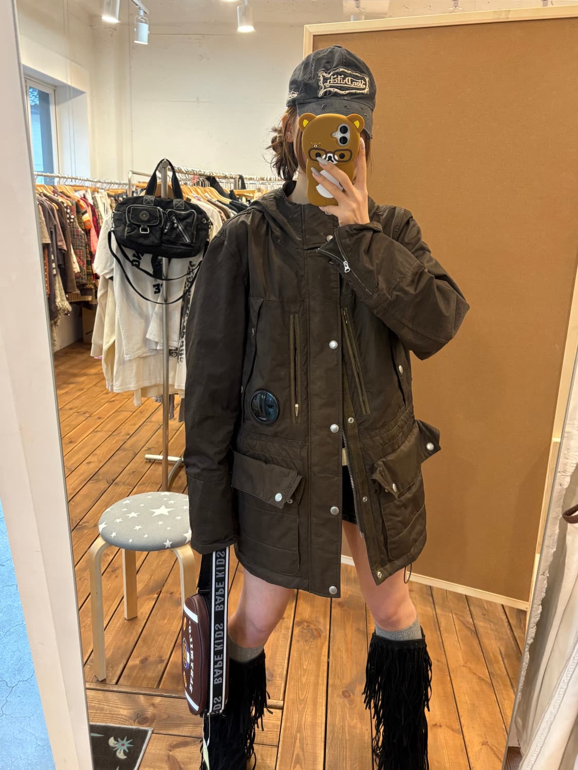 Cp company 브라운 야상자켓 상품이미지4