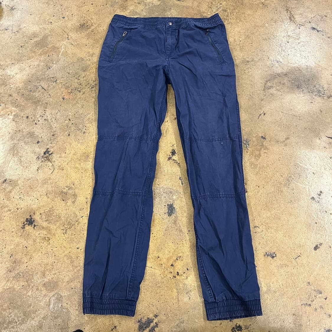 [정품/XL] 폴로 랄프로렌 네이비 밴딩 지퍼 포켓 바지 b16 상품이미지3