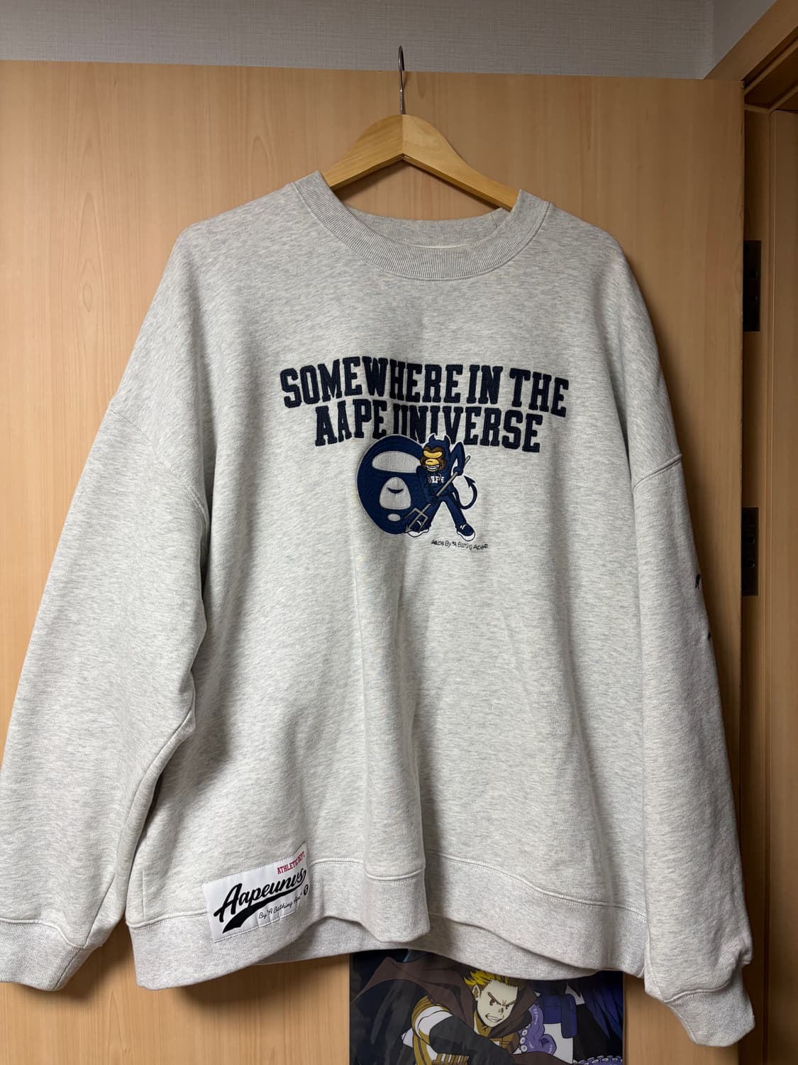 [L] Aape 에이프 맨투맨 상품이미지1