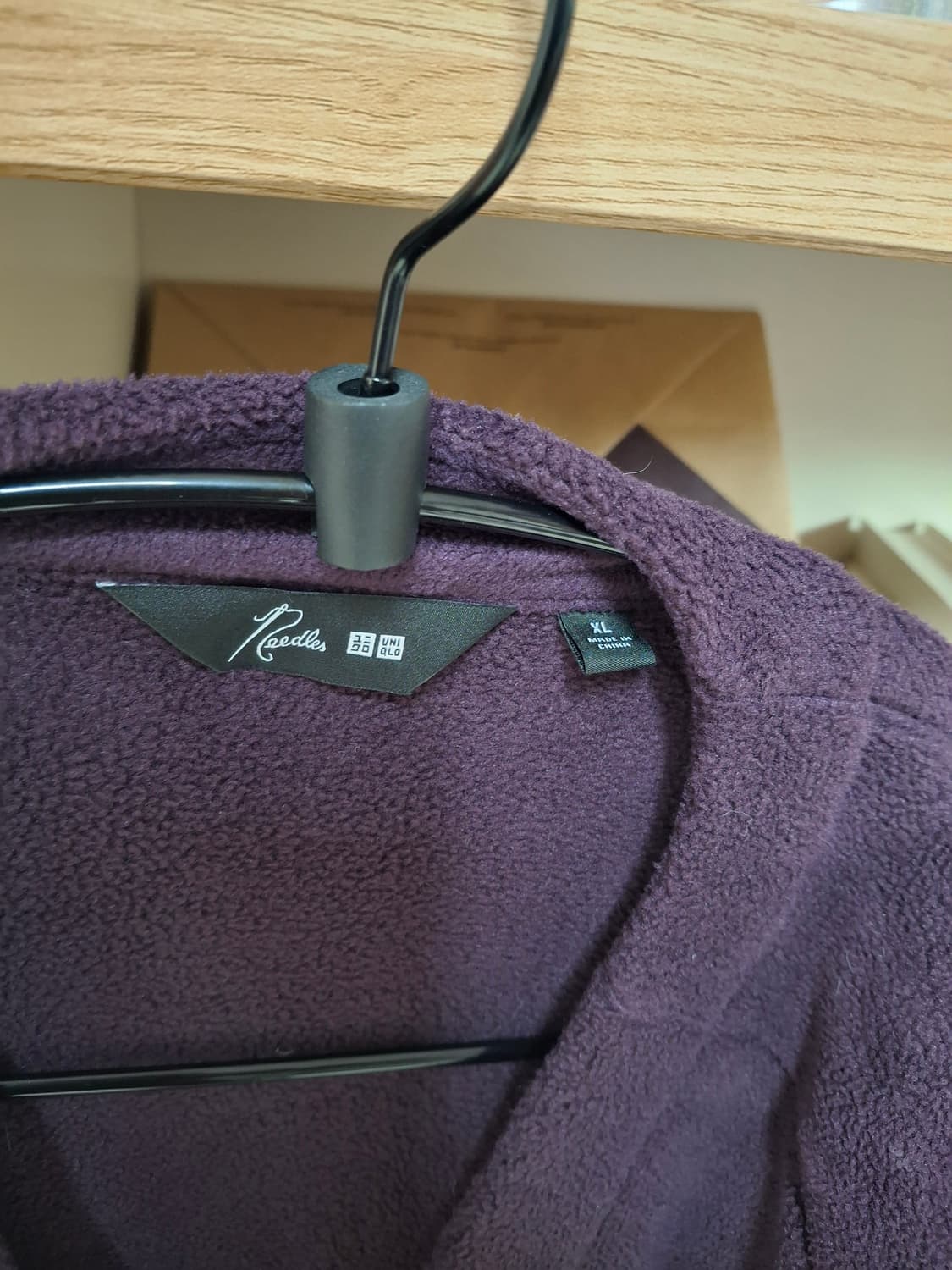 [XL] 유니클로 x 니들스 가디건 퍼플 상품이미지2
