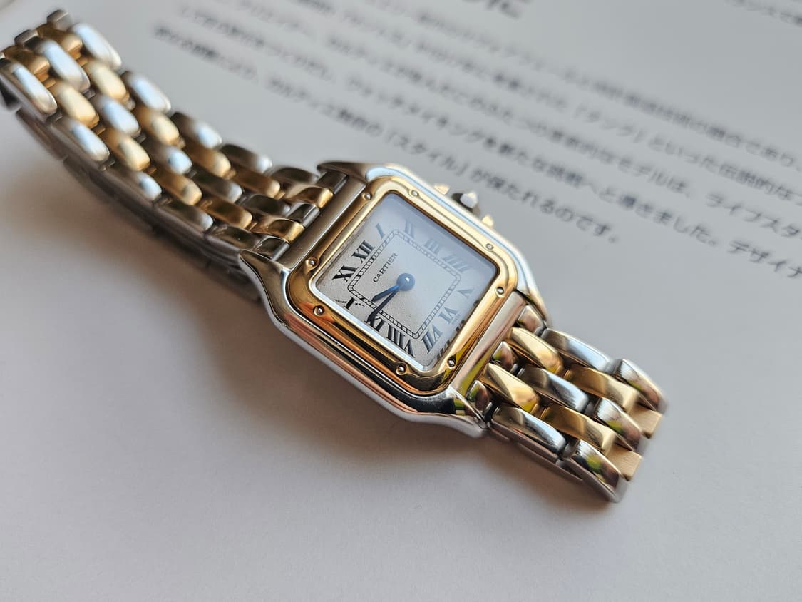 까르띠에 팬더 스몰 18k콤비 상품이미지6