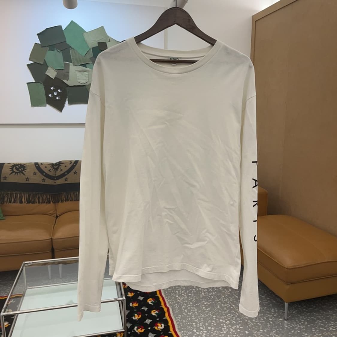 겐조 올드스쿨 빈티지 사이드 빅 로고 롱 슬리브 L C06605 상품이미지3