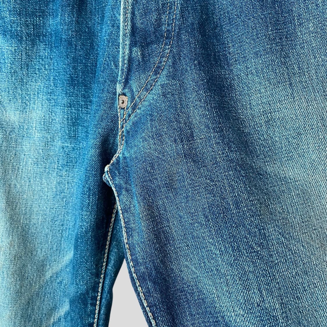 (28)Evisu 에비수 재팬 빈티지 셀비지 데님 청바지 상품이미지4