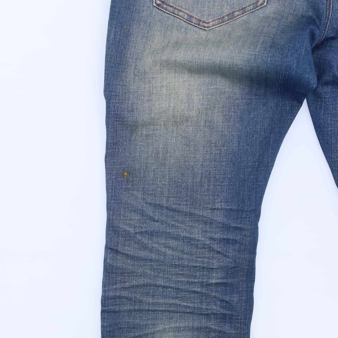 34 AMIRI 아미리 레더패널 커스텀 데님 청바지 4216 상품이미지5