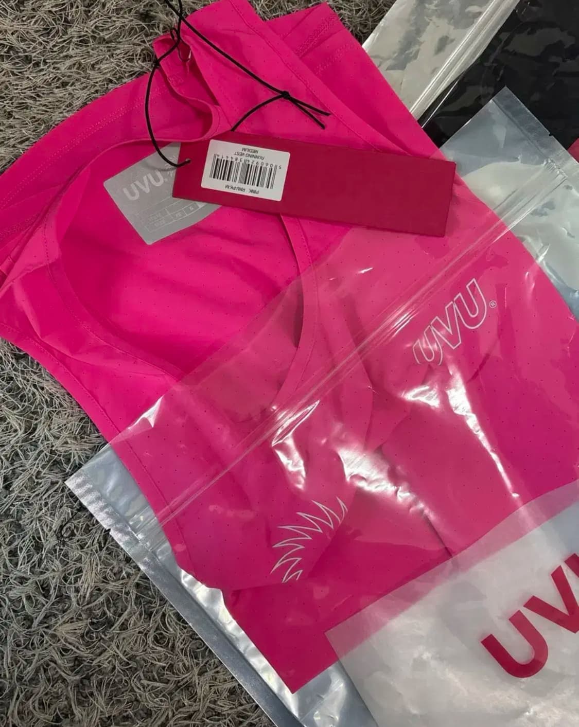 UVU 싱글렛 베스트 핑크 상품이미지1