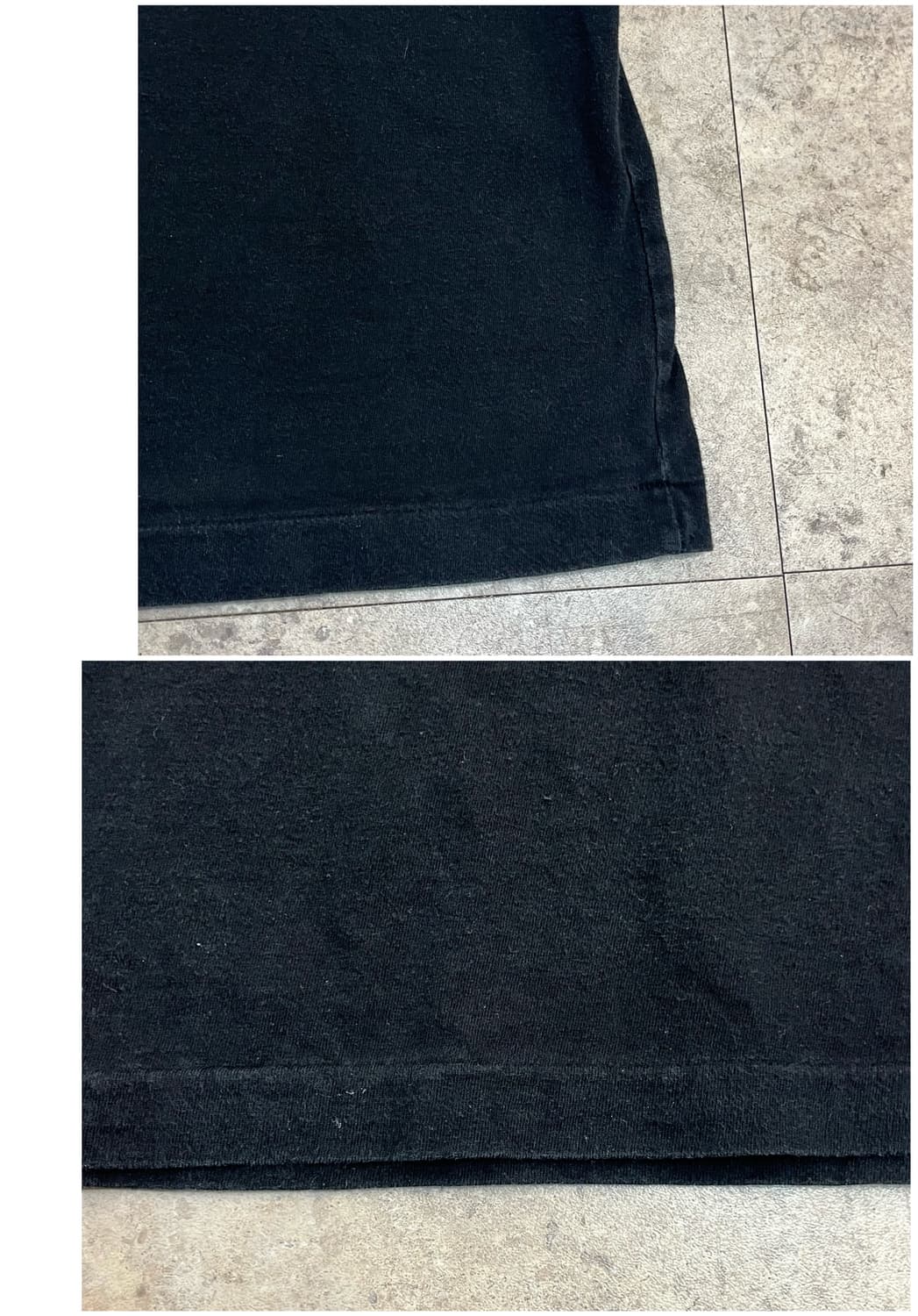 꼼데가르송 블랙 하트 와펜 반팔티 블랙 L #csz3479 상품이미지9