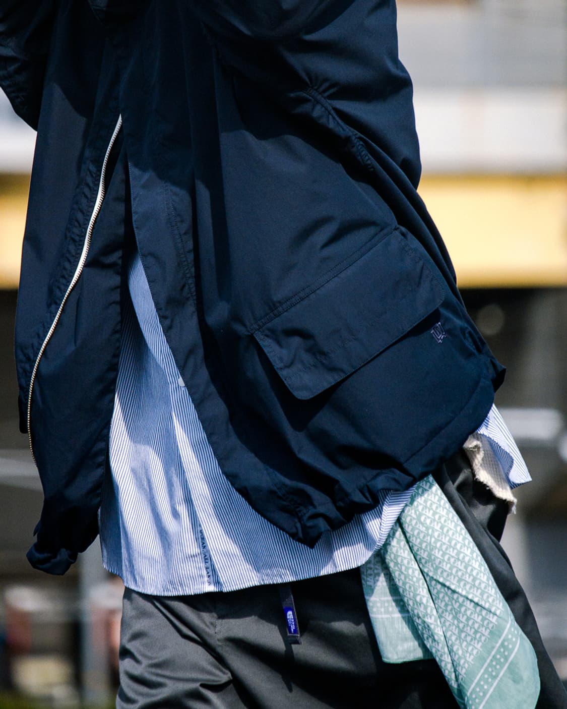 나나미카 hooded deck jacket L 새상품 상품이미지5