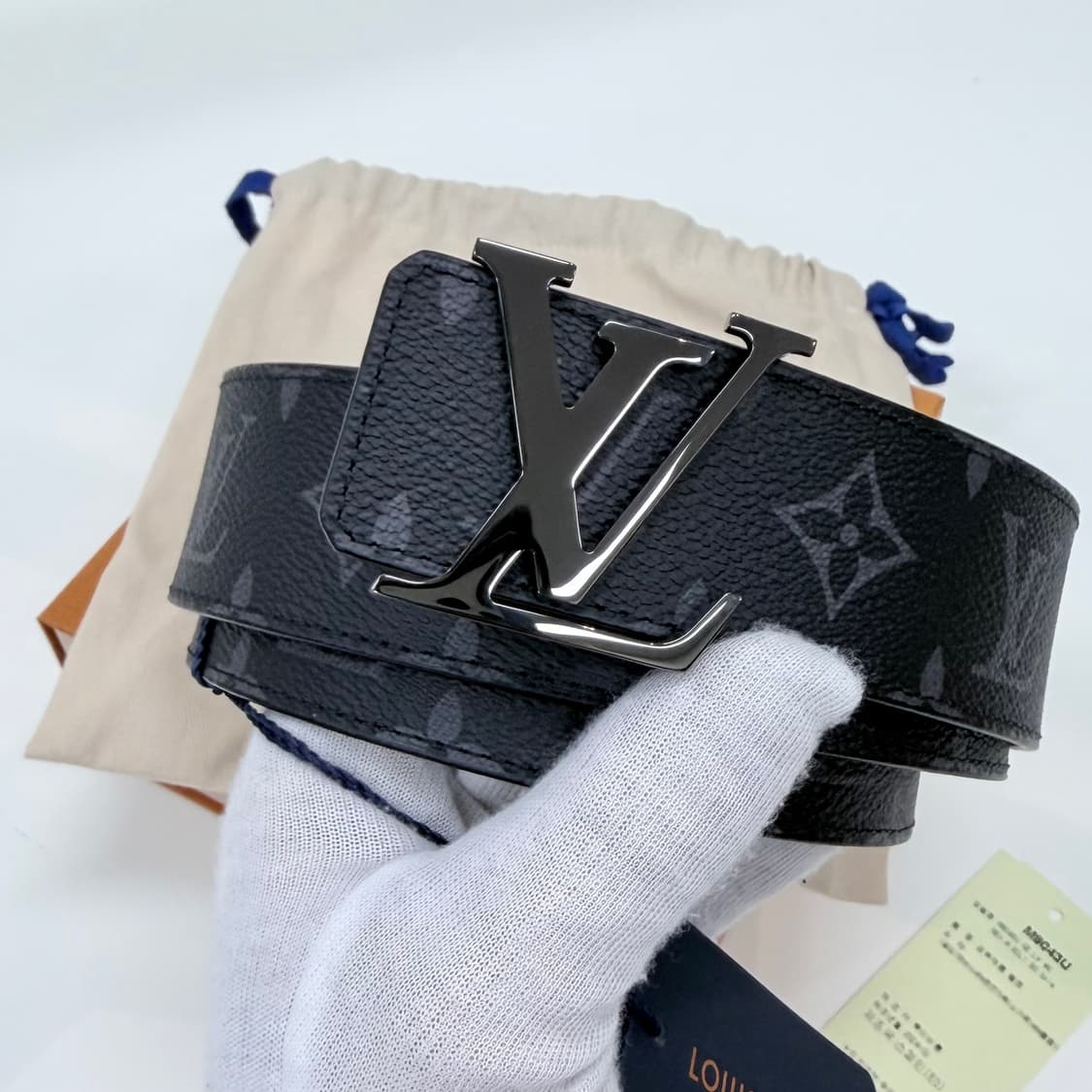 [미사용/40mm] 루이비통 이클립스 LV 리버서블 양면 벨트 상품이미지2