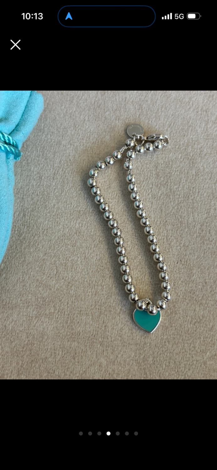 티파니앤코 리턴투 하트 팔찌 s (유료 세척서비스 완료) 상품이미지4