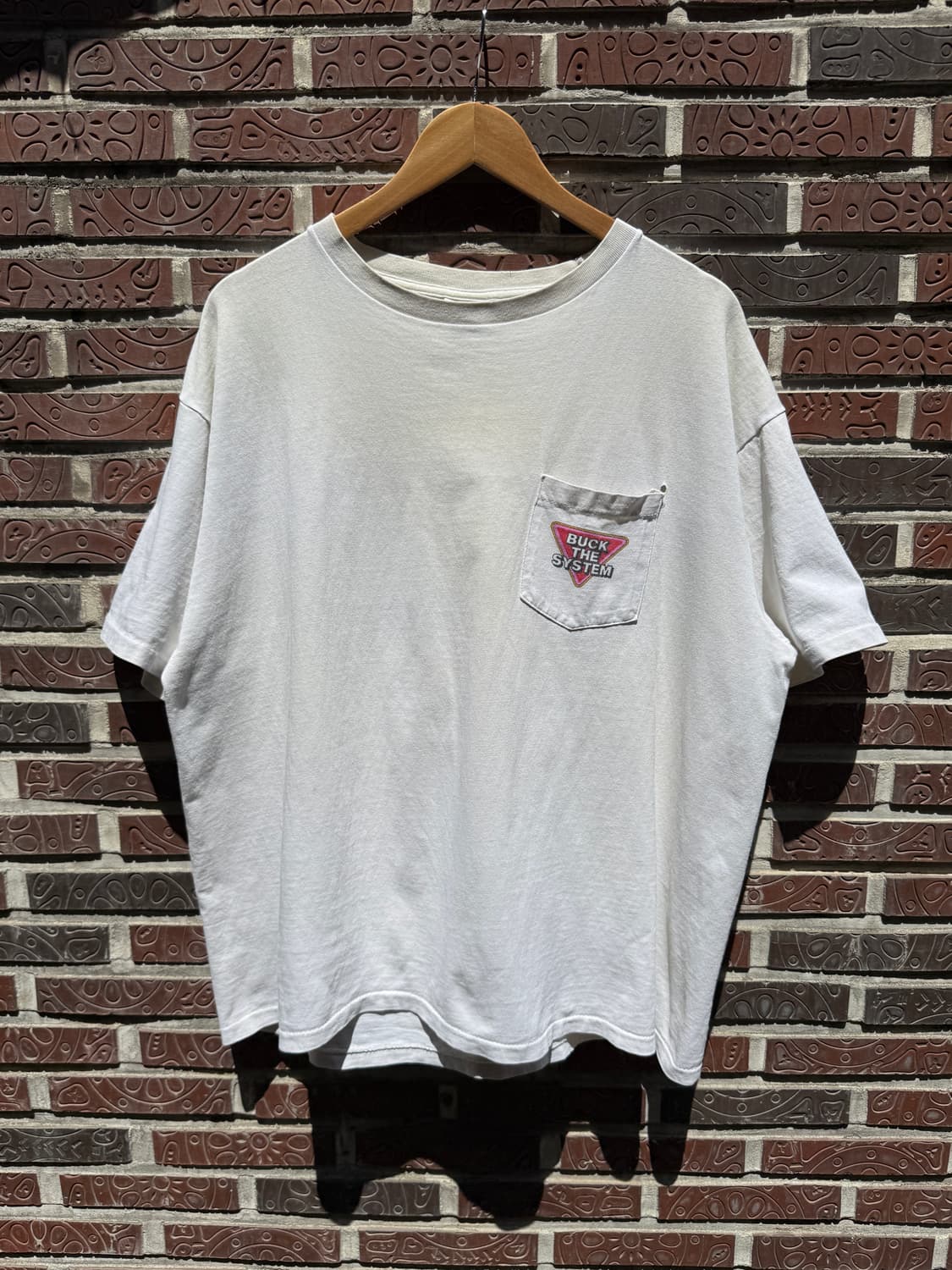 Bucks Cigarettes 90s 빈티지 포켓 티셔츠 상품이미지1