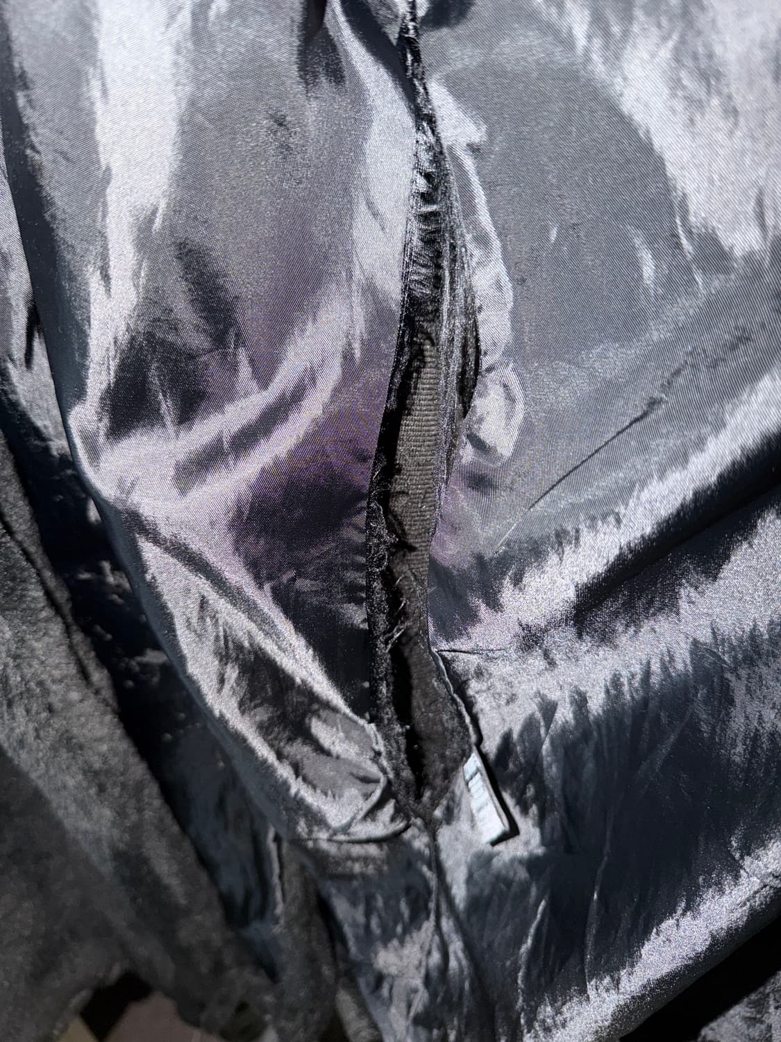 black 퍼 코트 상품이미지2