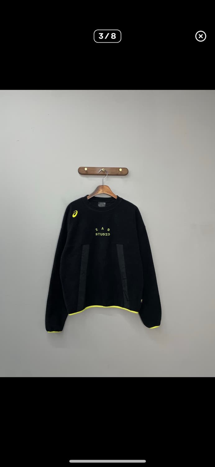 아이앱 스튜디오 X 아식스 블랙 플리스 A3122 상품이미지2