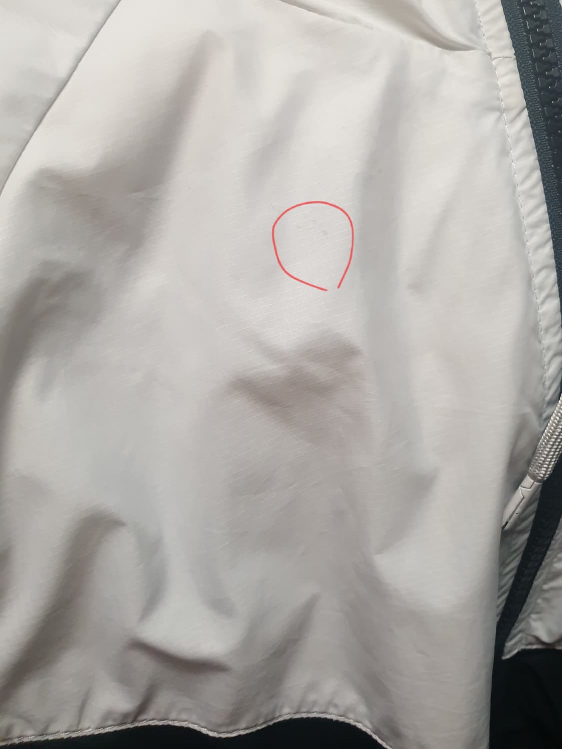 나이키 윈드러너 우븐 후드 바람막이 자켓 횐검 (S) 상품이미지7