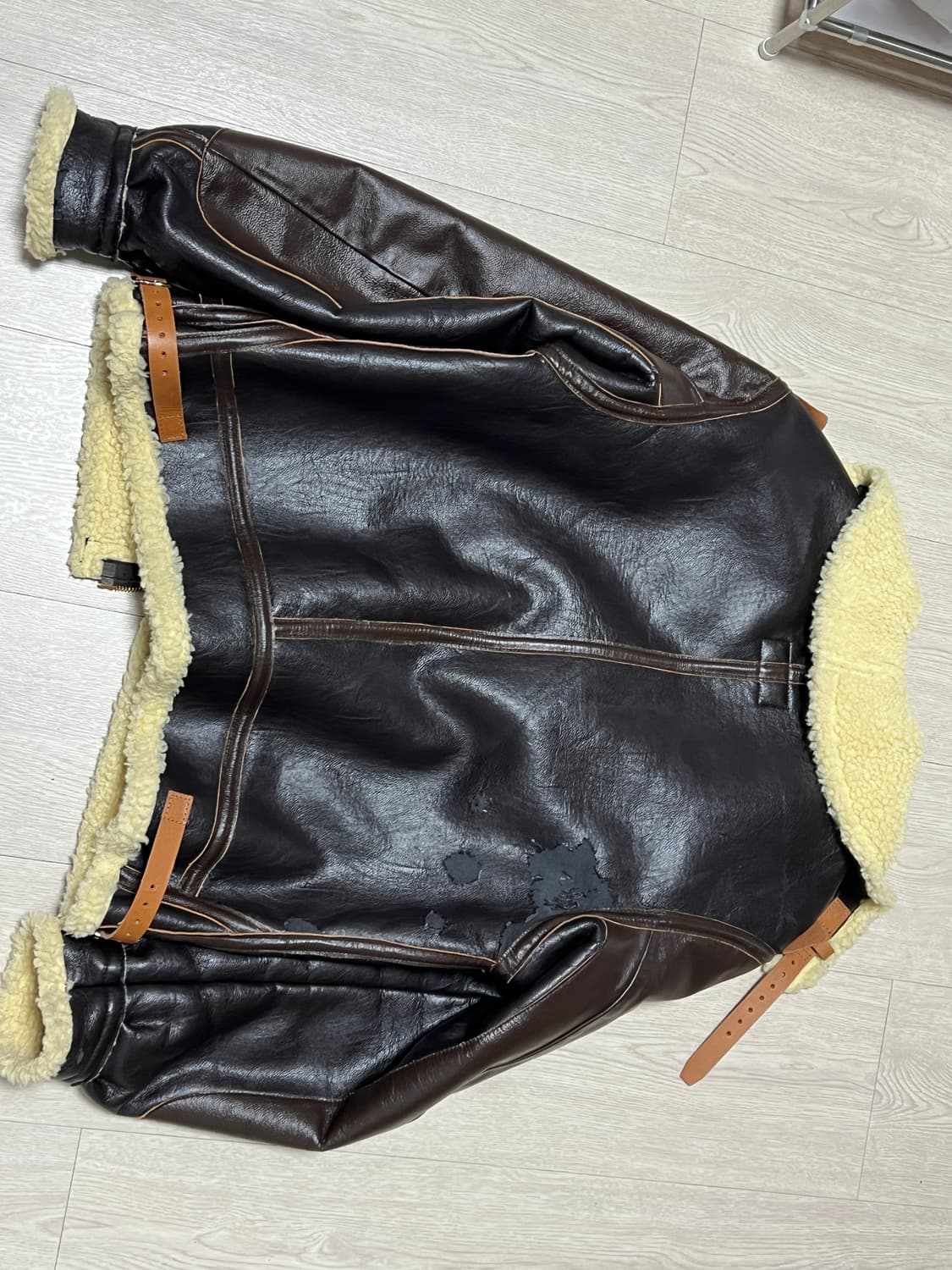 유나티드카 by 버즈릭슨 x 빔즈보이 B-3 무스탕 상품이미지3