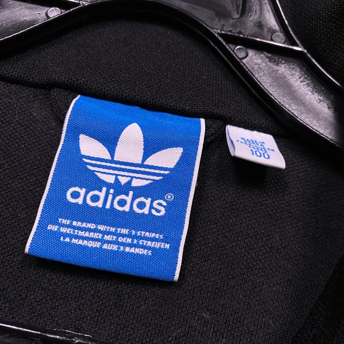 아디다스 검정 유로파 져지 트랙탑 상품이미지3