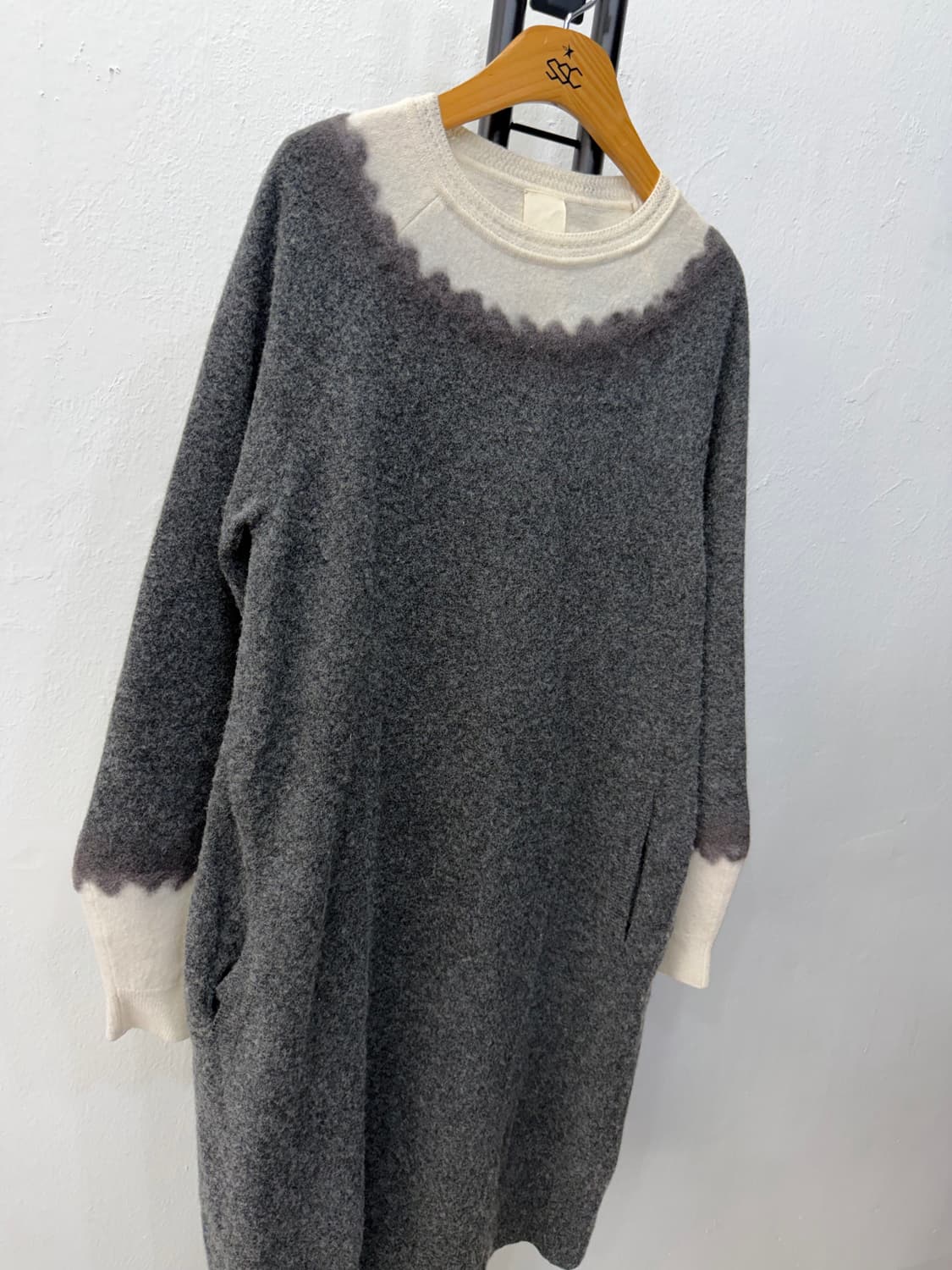 정품) 오즈세컨 한섬 니트 원피스 85 상품이미지2