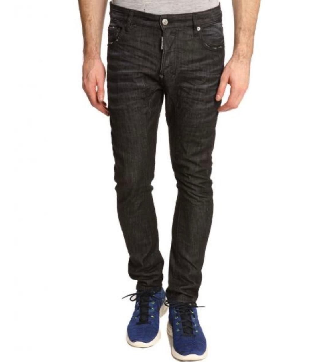 [32-33] 디스퀘어드 더블지퍼 블랙워싱진 상품이미지1