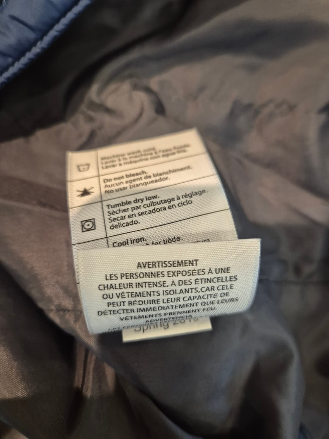 칼 하트 패딩 조끼 XL 105~110 판매합니다 상품이미지5