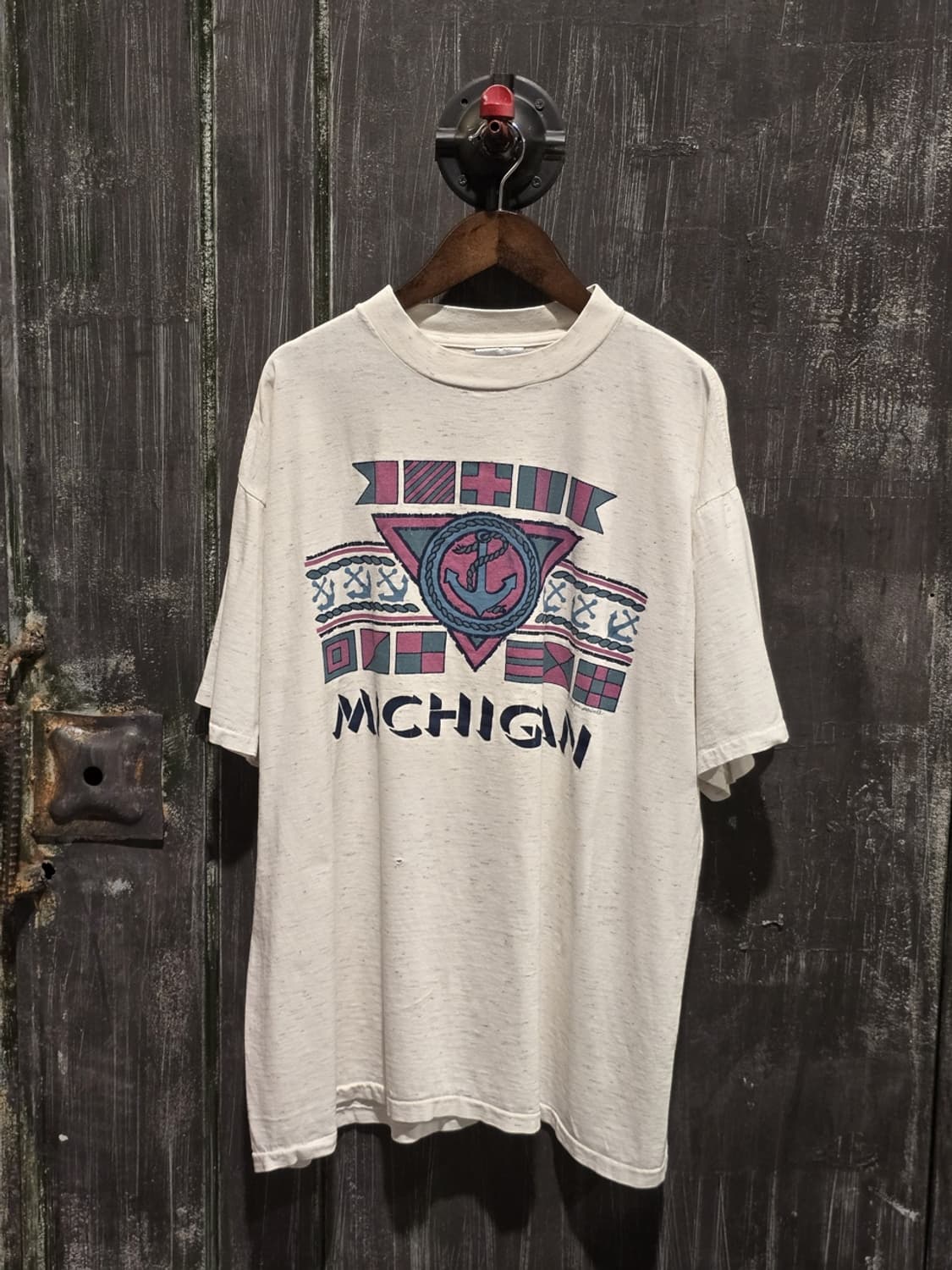 90s Michigan T-shirt / made in U.S.A 상품이미지1