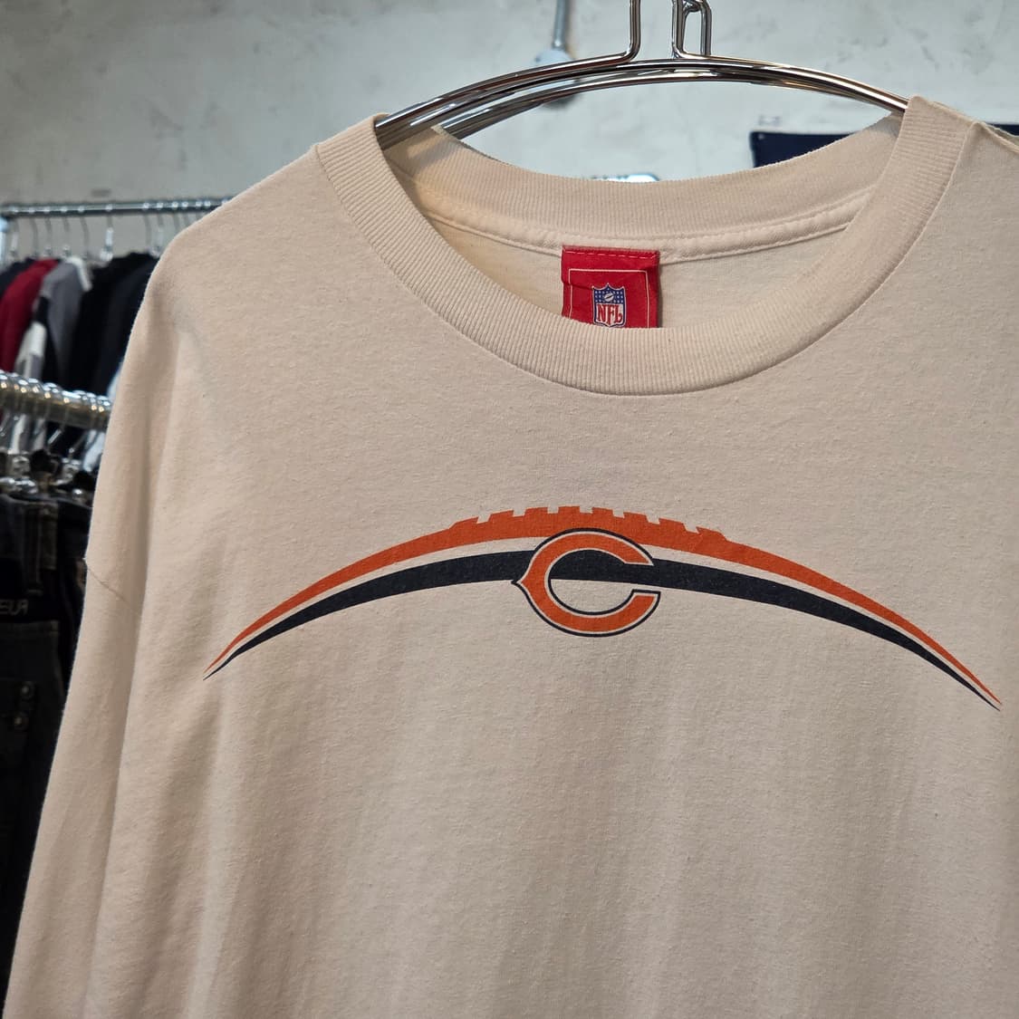 NFL 시카고 베어스 화이트 롱슬리브 상품이미지3