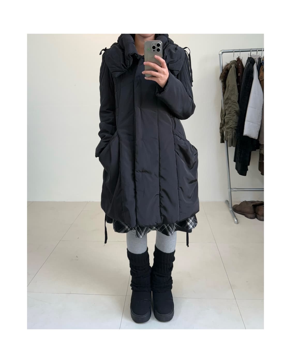 빈티지 패딩 점퍼 상품이미지3