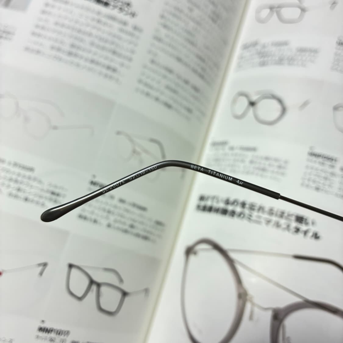 SANTA MONICA 산타모니카 반무테 실버 티타늄 안경 상품이미지6