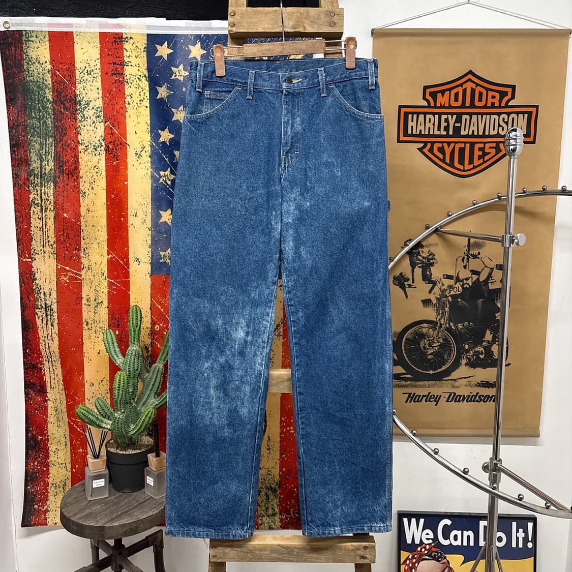 디키즈 빈티지 페이딩 카펜터 워크 데님팬츠 N1039   상품이미지1