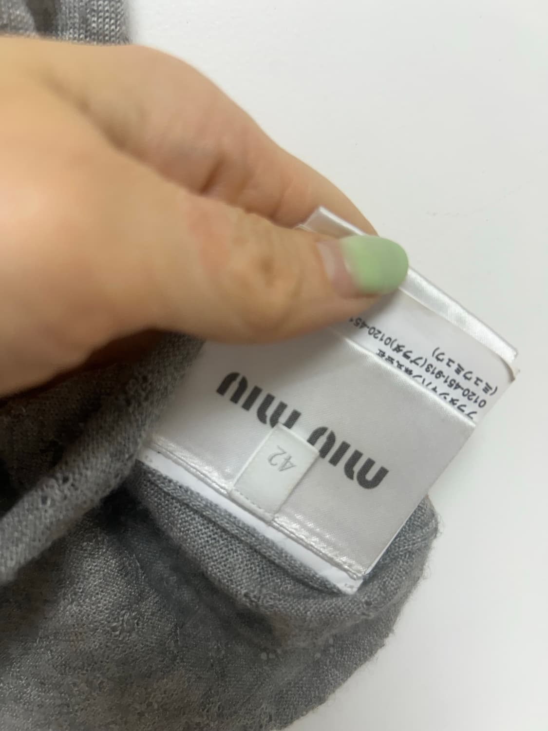 미우미우 레이어드 탑 상품이미지5