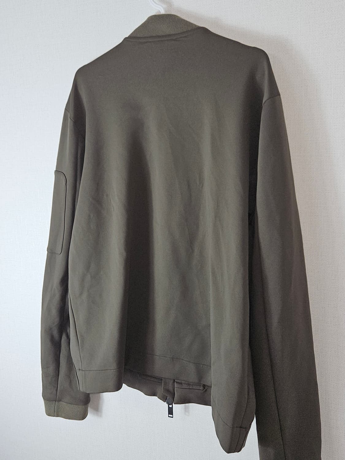 코스 COS 오버핏 폴리 투웨이 블루종 봄버자켓 M 100 상품이미지4