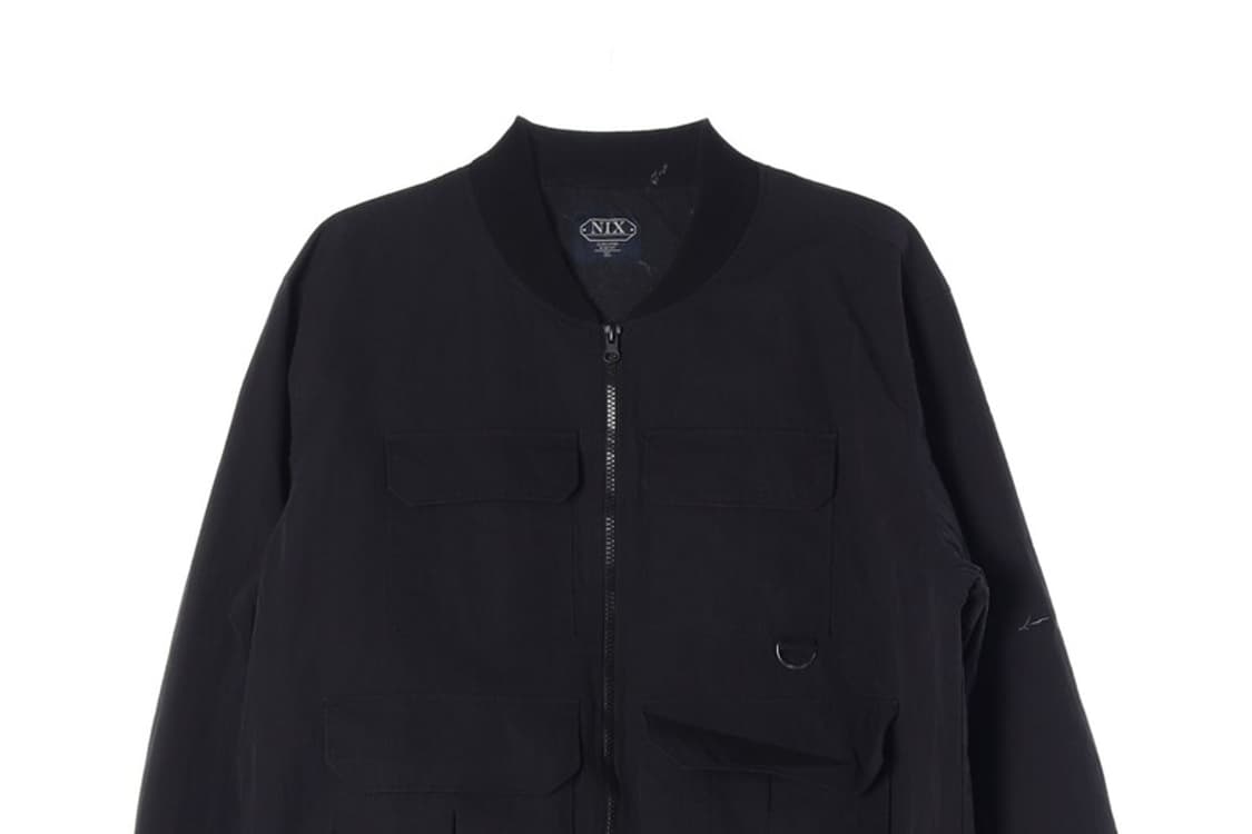 NIX 블랙 포켓 항공점퍼 유틸리티 자켓 XL 상품이미지4