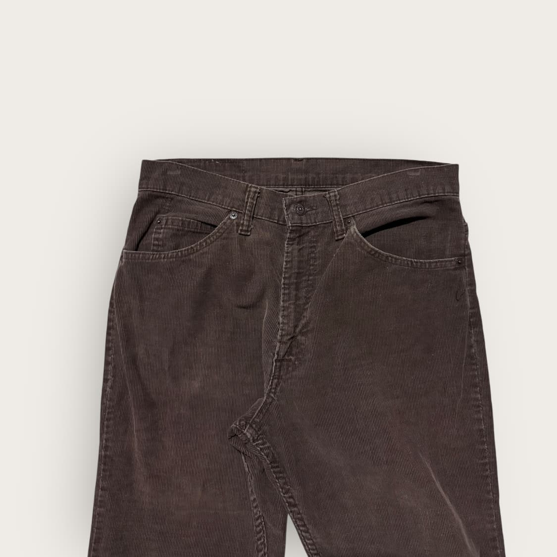 80s USA 리바이스 517 코듀로이 팬츠 브라운 (W32) 상품이미지3