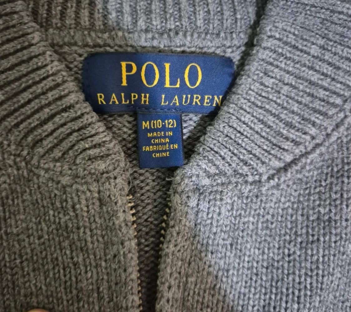 정품 폴로랄프로렌 그레이 빅포니 가디건/여성 44사이즈 상품이미지2