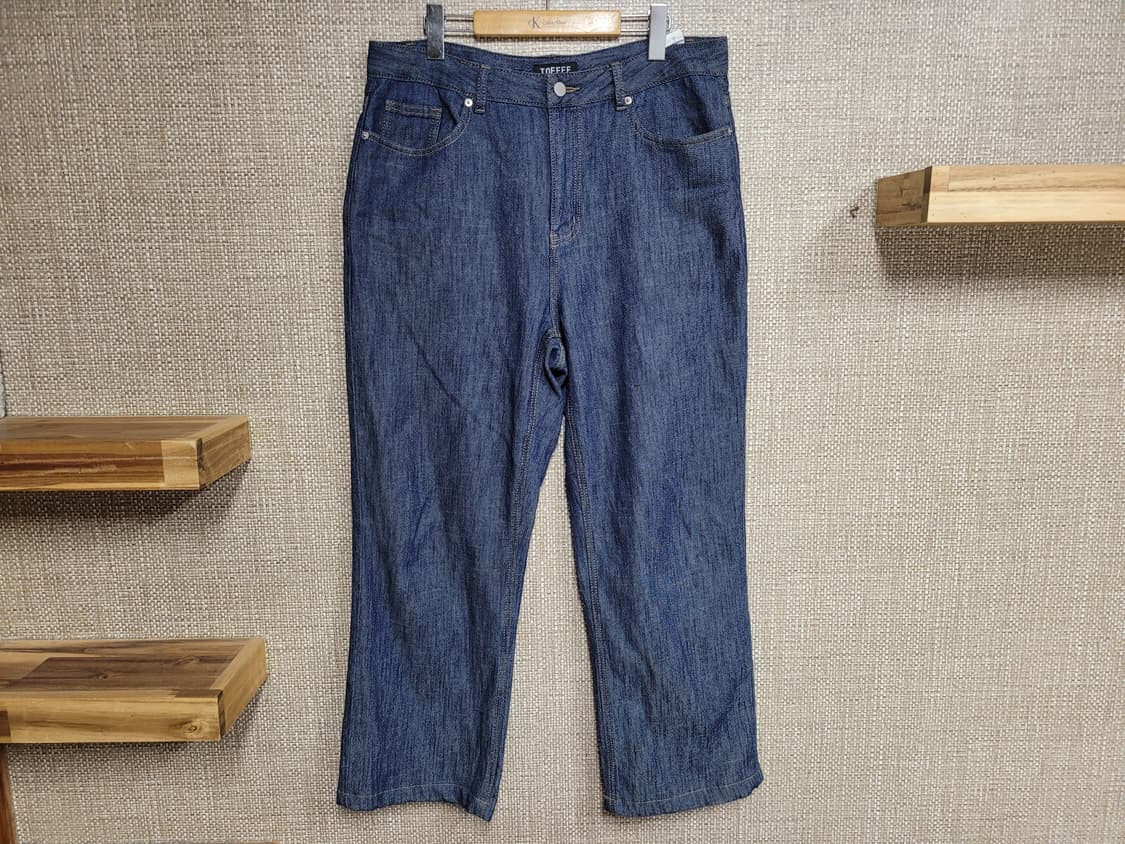 XL 토피 와이드핏 청바지 빅사이즈  상품이미지1