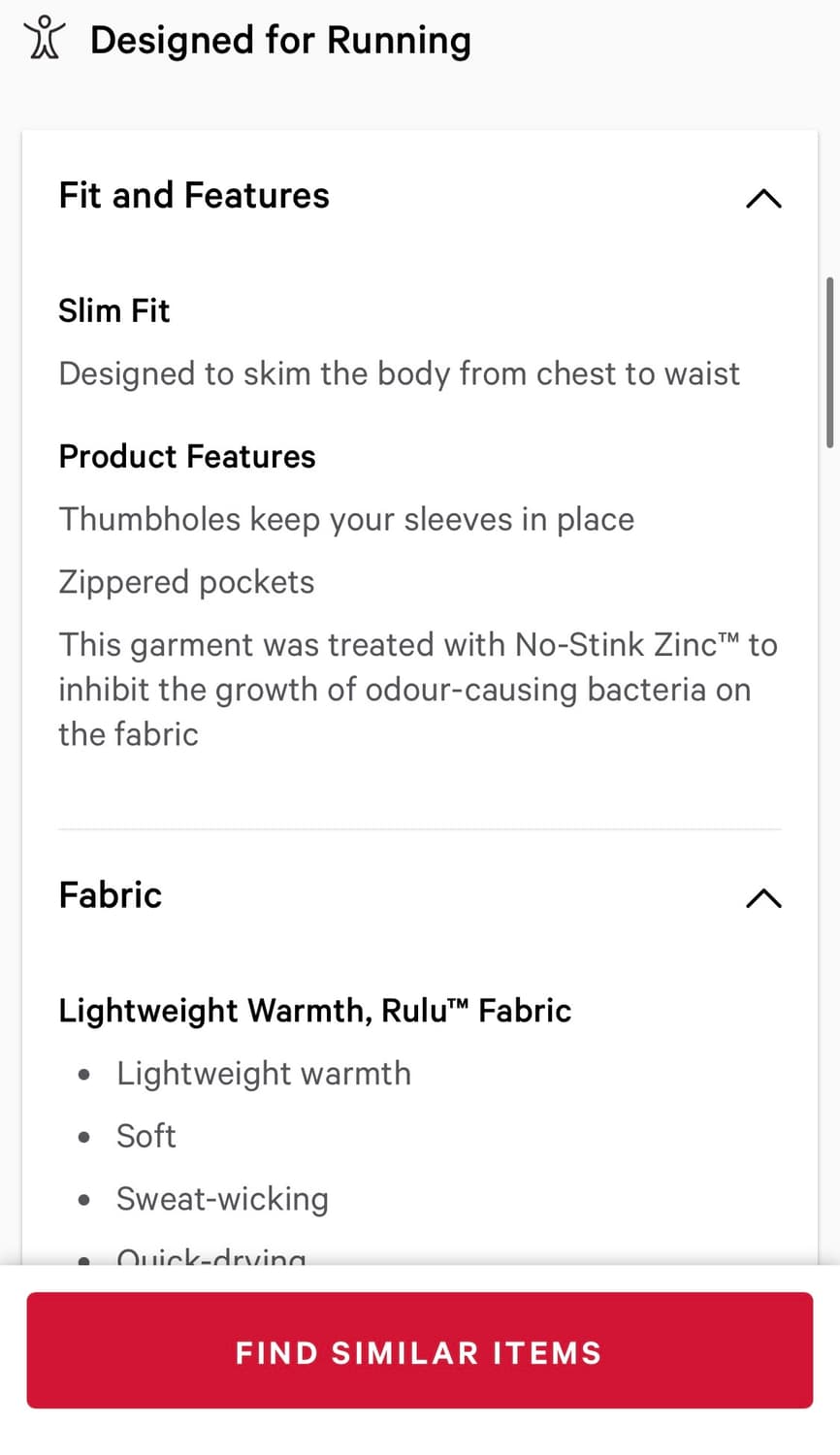 룰루레몬 남성 써지 웜 풀집 자켓 XL 상품이미지6