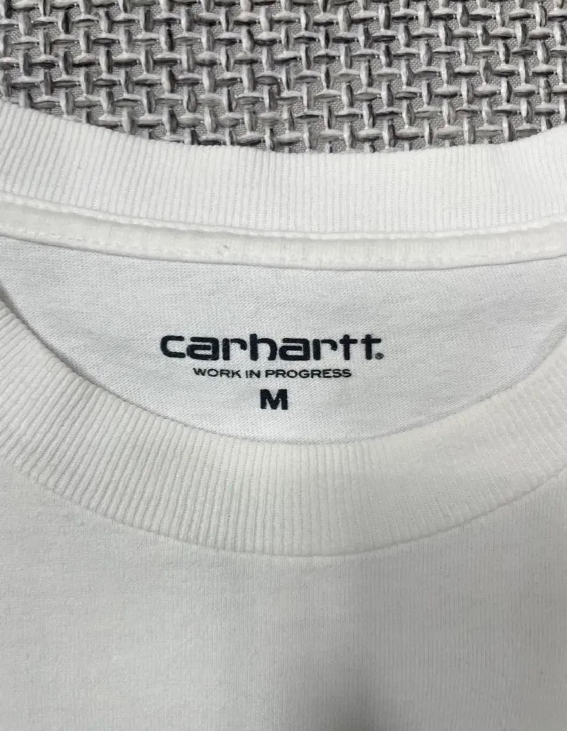 칼하트 Carhartt WIP 포켓 반팔티 화이트 M 상품이미지3