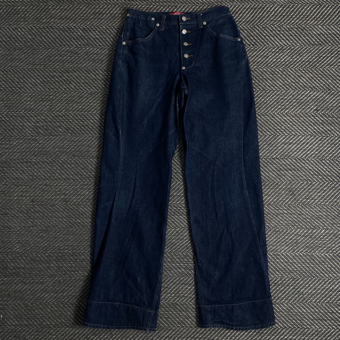 에비수 일판 오리지날 엔지니어드진 커브드 데님 팬츠o 3588 상품이미지3