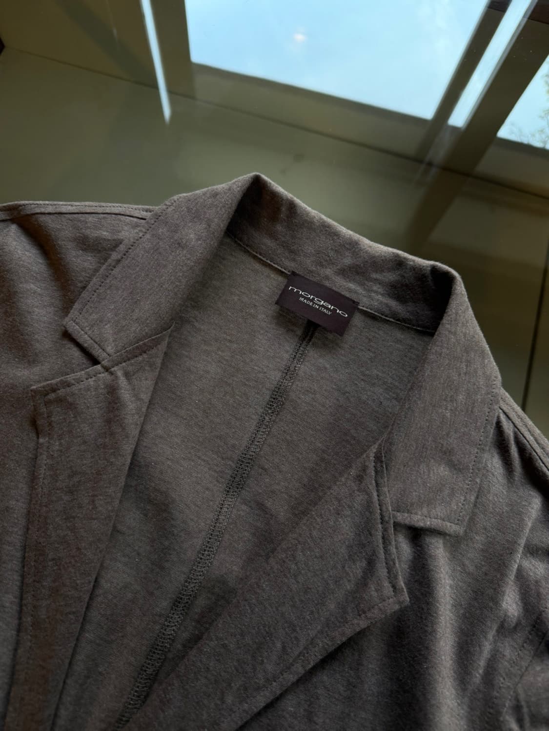 모르가노 코튼 테일러드 가디건 100 상품이미지7