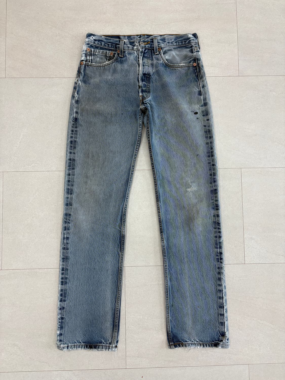 빈티지) 리바이스 501 연청 상품이미지1